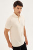 Textured Ivory Polo