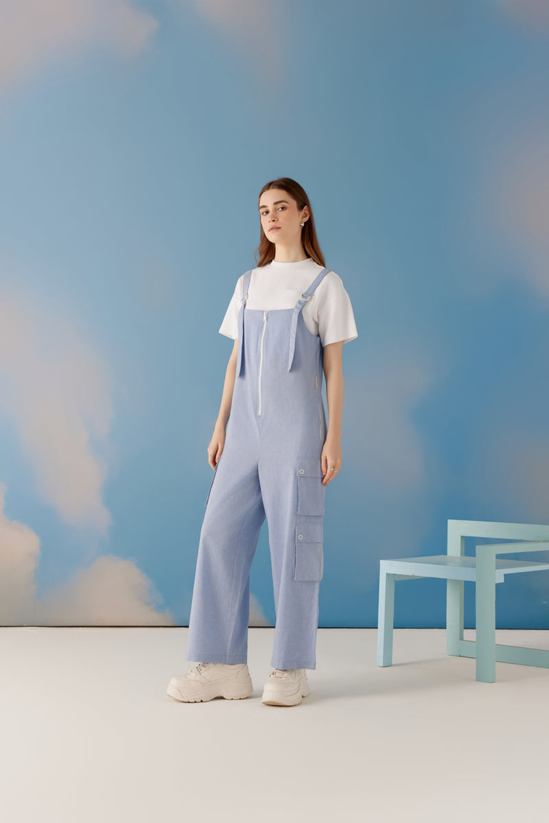 Breezy Blue Dungaree