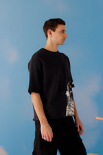 Imperfect Oversized Unisex Tee - Black