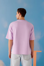 Anomaly Oversized Unisex Tee - Lavender