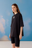 Zen Oversized Unisex Tee - Black