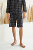 Noire Plaid Relax Shorts