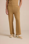 Grainy Textured Relaxed Pants
