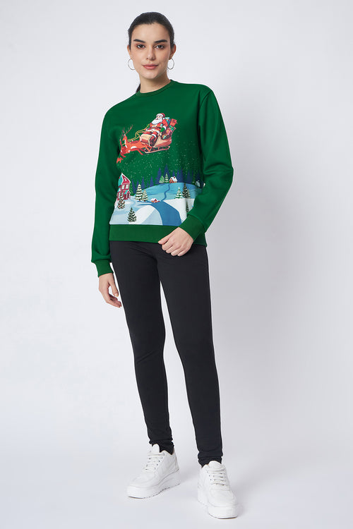 Green Sleigh All Day Chic