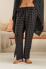 Noire Plaid Robe Co-ord Set