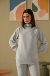 Heather Ease Sweat Top - GY