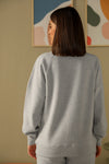 Heather Ease Sweat Top - GY