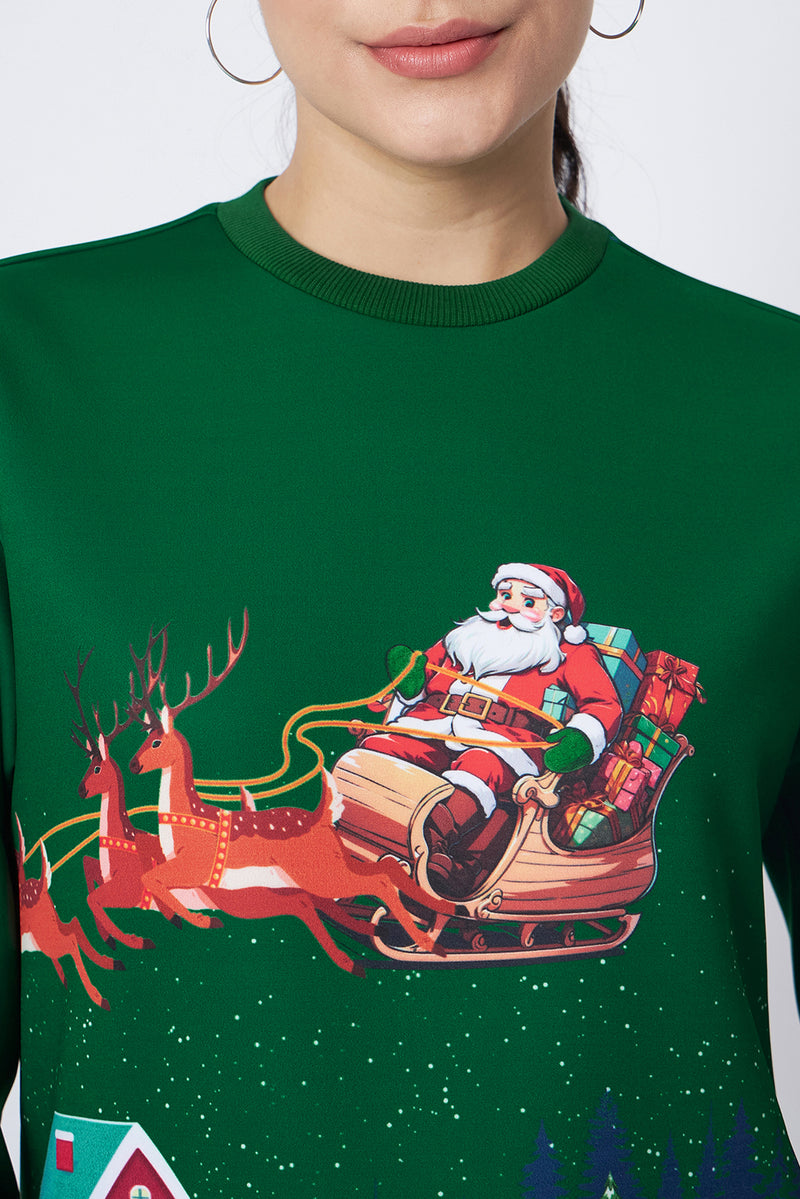 Green Sleigh All Day Chic