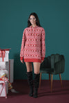 Candlelit Xmas' Hoodie Dress