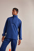 Blue ZipZest Men's Pullover