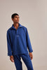 Blue ZipZest Men's Pullover