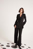 Black Pep'lum Pulse Blazer