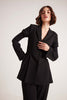 Black Pep'lum Pulse Blazer