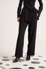 Black Pep'lum Pulse Blazer Set