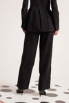 Black Pep'lum Pulse Blazer Set