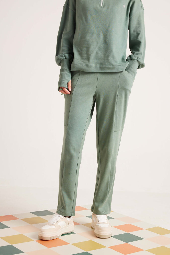 Sage Leaf Bliss Pocket Pants