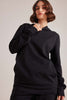 Black Opulent Comfo Pullover