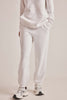 White Opulent Comfo Jogger