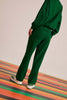 Green Pintuck Pant