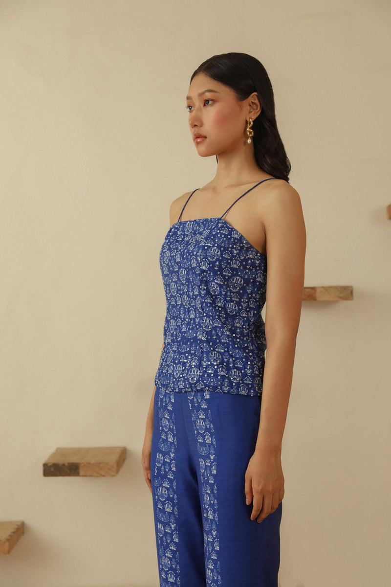 Mayur-Chitra Embellished Tank