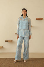 Chitra-Soochi Organza Co-ord Set