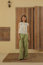 Lurex Weave Pant