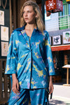 Psychedelic Splash Shirt - Satin Sky