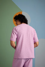 Maverick Jac'quard Tee - Digital Lavender