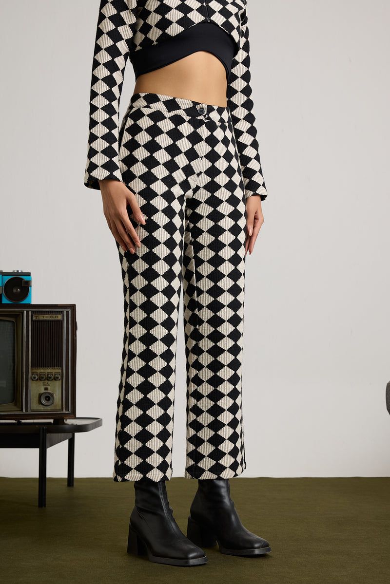 Loomed Layer Crochet Pant Co-ord Set