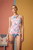 Psychedelic Print Bodysuit