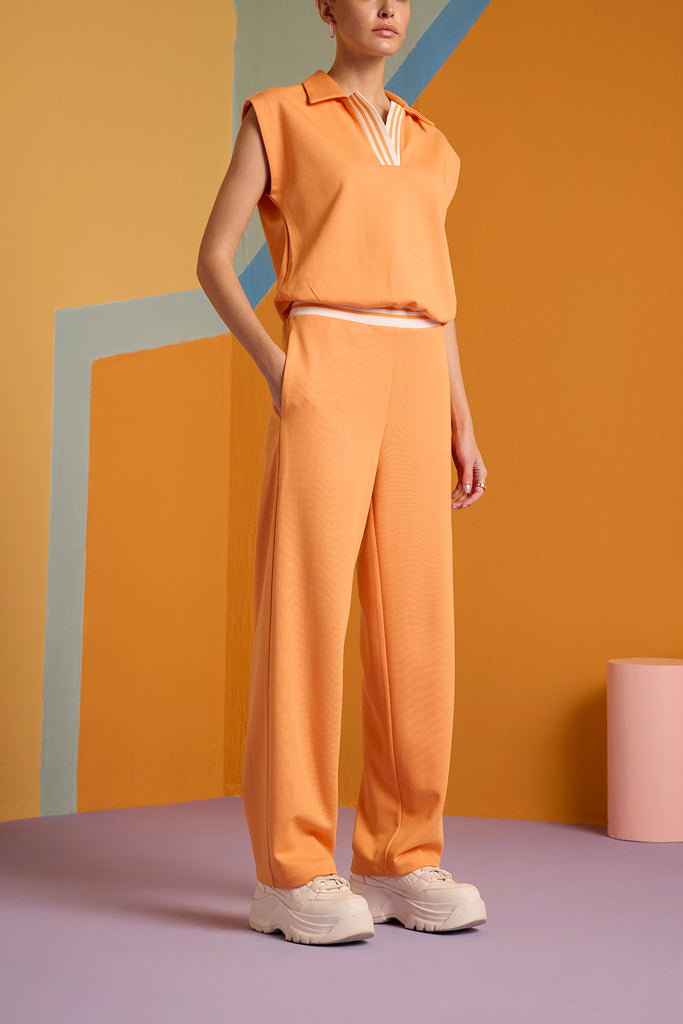 Tangerine Twist Rib Pant