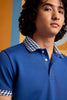 Cerulean Textured Polo