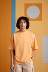 Kaizen Oversized Unisex Tee - Apricot Crush