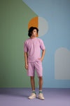 Maverick Jac'quard Tee - Digital Lavender