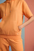 Orange Zest  Hoody Top