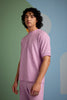 Maverick Jac'quard Tee - Digital Lavender