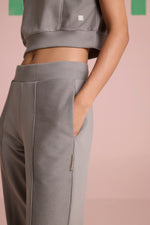 Aeris Panel Co-ord Set - Circular Grey