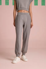 Aeris Panel Co-ord Set - Circular Grey