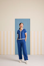 On-the-Go Pants Co-ord Set - Blue