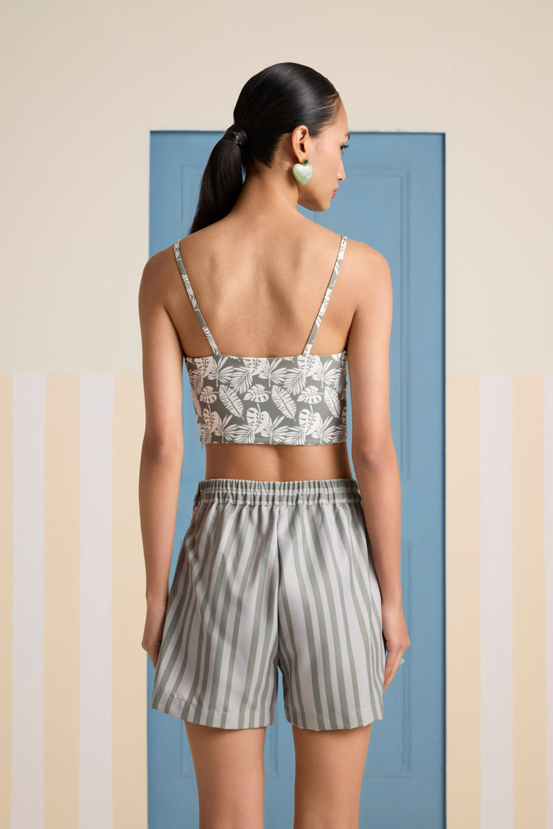 Fern Streak Tropical Co-ord Set