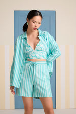 Aqua Tropical Co-ord Set