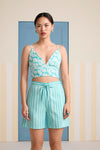 Aqua Tropical Co-ord Set