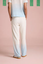 Serene Stitch Ombre Pants - Sky Kelp