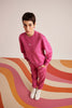 Pink EcoChic Recycled Sweatshirt