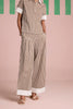 Sepia Stride Pleated Co-ord Set