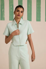 Spruce Slit Co-ord Set - Cool Matcha