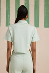 Spruce Slit Co-ord Set - Cool Matcha