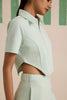 Spruce Slit Co-ord Set - Cool Matcha