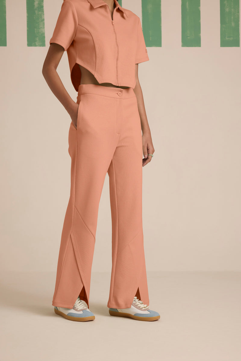 Spruce Slit Pants - Classic Beige