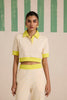 Citrus Pop Polo Top